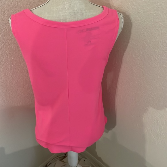 Mean Girls Hot Pink Ribbed Tank Top Size Medium - Picture 4 of 6